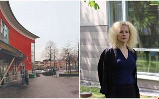 Efter dinosaurien � s� blir nya konstverket utanf�r Fyren