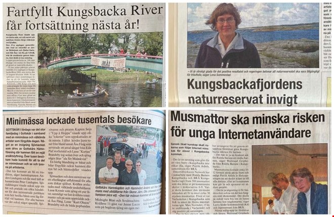 20 r sedan: Miljministern p besk och risker med internet