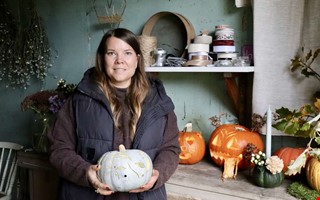Emelie tipsar: S dekorerar du pumpan till halloween