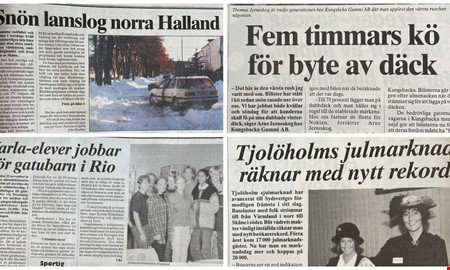 30 r sedan: Snkaos, besksrekord och insamling 