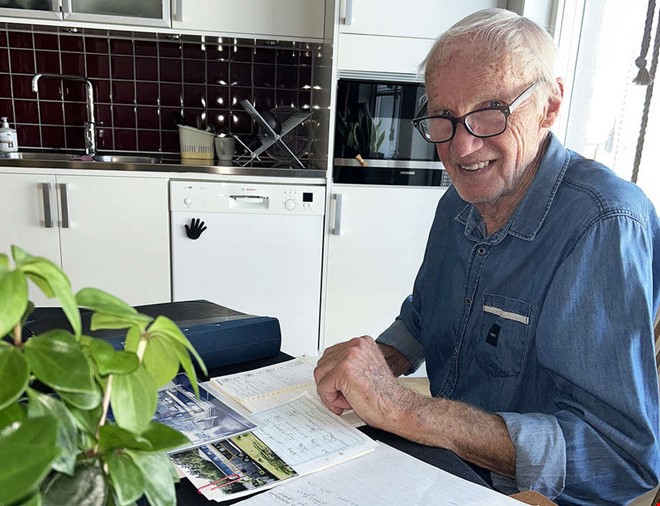 34 r, 24 lnder och krleken  Erling om livet bakom ratten