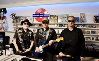 Surfrockarna slpper debut-LP  tv konserter i Kungsbacka