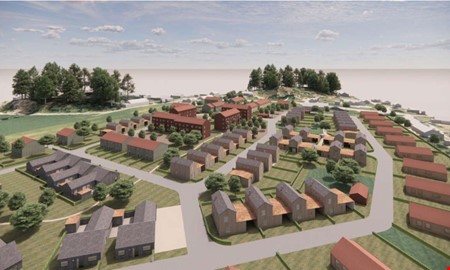 Nsta bostadsomrde tar fart  170 nya hem planeras