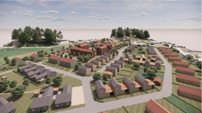 Nsta bostadsomrde tar fart  170 nya hem planeras