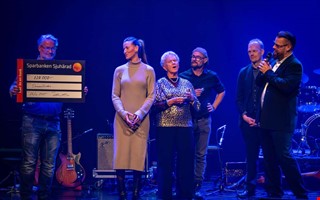 Lyckad vlgrenhetskonsert  120 000 till Demensfonden