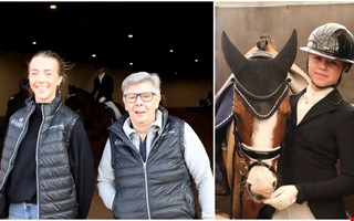 Lag-SM i ponnydressyr arrangerades p ridklubben