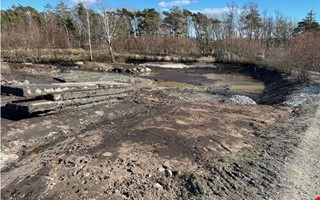 Markgare polisanmld efter grvningar i naturreservat