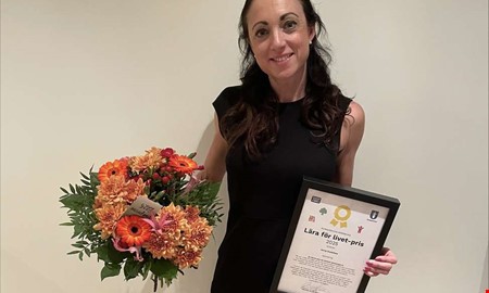 Lraren Jenny prisas: En superhjlte i vardagen