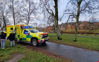 Rddningstjnsten larmades  person i Kungsbackan