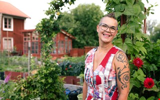 Tusentals inspireras av trdgrdsprofilen Sara 