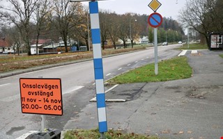 Nya rr ska lggas  Onsalavgen stngs av