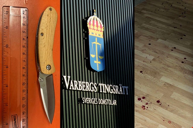 Efter matkriget  tonring talas fr knivattack 