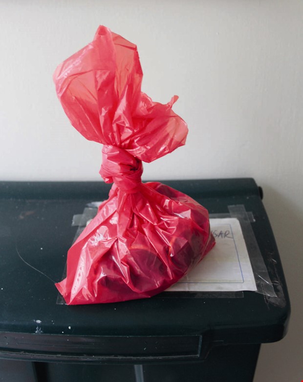 Märkligt beteende att inte ta med påsen Märkligt beteende att inte ta med påsen