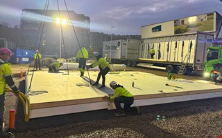 Lanserar husgrund i tr  pilotprojektet igng