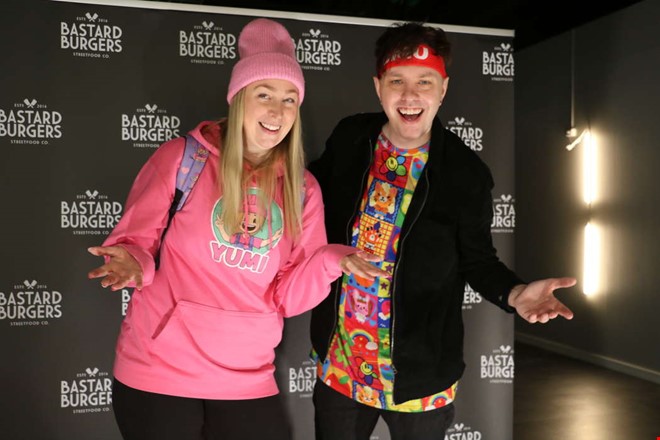 Youtubeprofilerna lockade mnga till restaurangens event