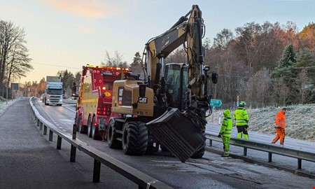 Efter grvmaskinsolyckan  flera fljdolyckor