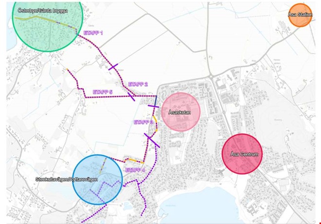 Nu kan det ntligen bli cykelbana lngs farlig vg