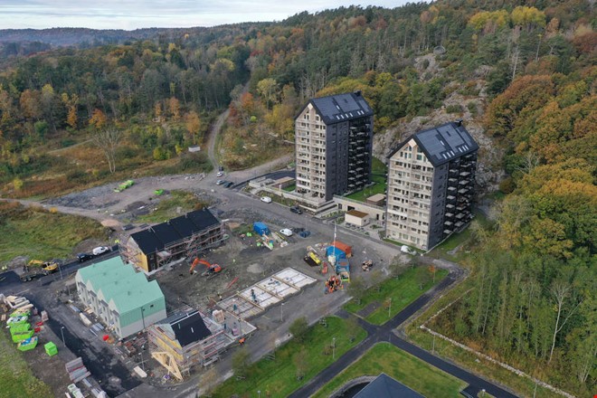 Sista lgenheten har slts i Kungsbackas hgsta hus