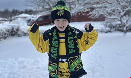 Mt den ovntade Frillesssupportern 