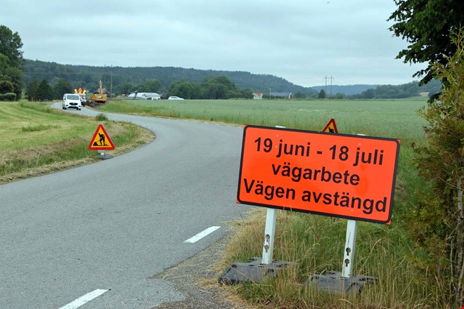 Skredrisk stngde vgen  nu ska den byggas om 