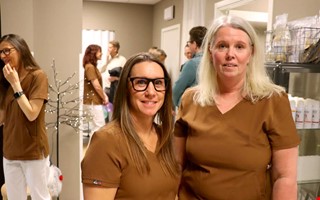 Behandlingssalong ppnar nytt  kunden: 