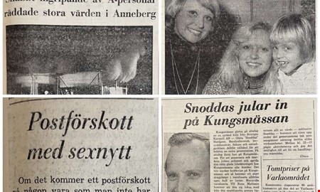 50 r sedan: Brand i A-hus och rets lucia