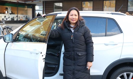 Sudarat hyr ut sin bil  delning en vxande trend