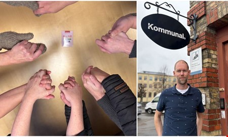 Medarbetarna efter haveriet: 