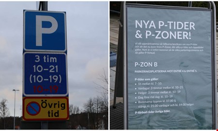 Nya p-regler p Kungsmssan efter nattligt stk