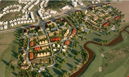 Sista etappen: 400 bostder byggs vid golfbanan