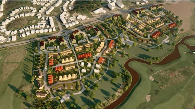 Sista etappen: 400 bostder byggs vid golfbanan