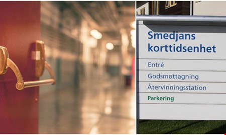 Person fll nstan tre meter p boende  brt hften