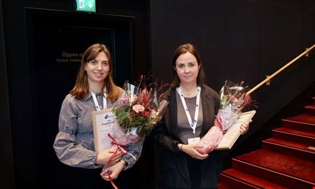 Eksta hyllade studenter  delade ut 65 000 kronor