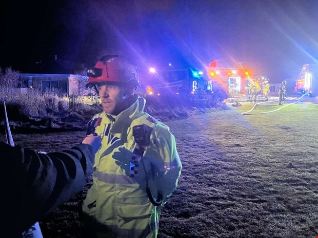 Räddningsledaren om insatsen vid villabranden Räddningsledaren om insatsen vid villabranden