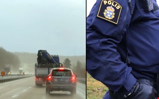 Vinglig frd p E6  men ingen gripen