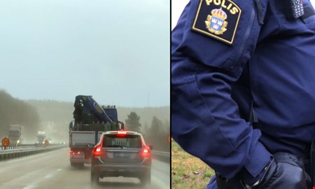 Vinglig frd p E6  men ingen gripen