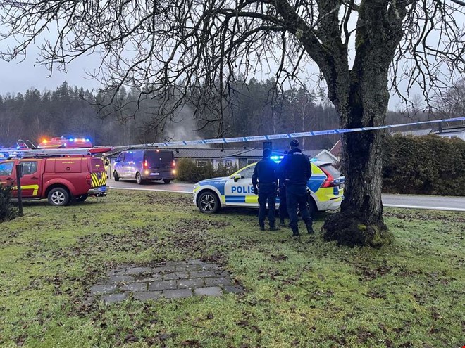 Misstnkt fr villabranden har hrts  nekar till brott