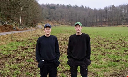 Br�derna om skottpeng p� vildsvin: 