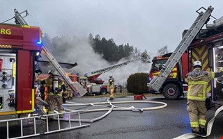 Misstnkt fr villabranden  begrs hktad