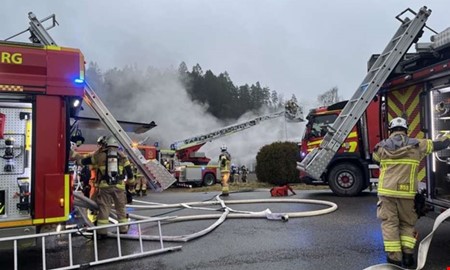 Misstnkt fr villabranden  begrs hktad