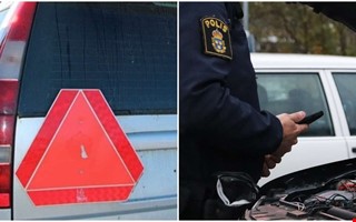 A-traktor stoppades  olovlig krning