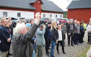 Tvrt nej till biogas vid slottet  grannarna lttade