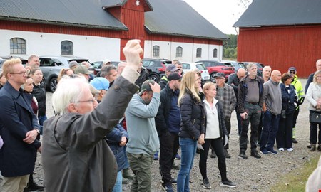 Tvrt nej till biogas vid slottet  grannarna lttade