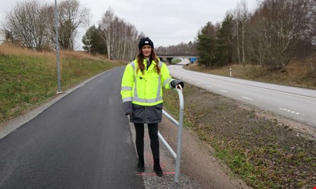 Gldjebesked fr cyklister  nya cykelbanan klar