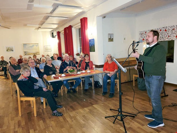 Julfest med mat och musik
