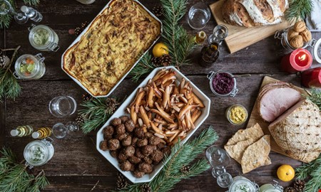 Det �r viktigast p� julbordet � sl�r julskinkan