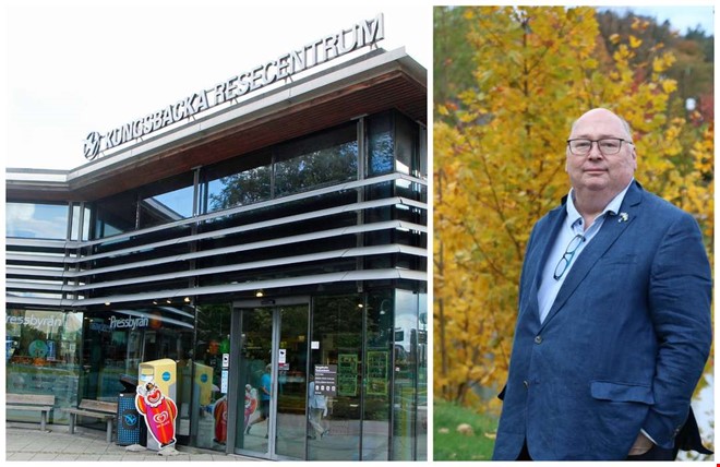 Efter kritiken � v�gg byggs i Resecentrum 