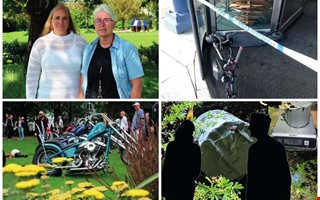 �rskr�nika: Skjutning, bomb och motorcyklar