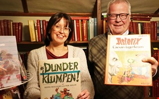 De h�ller liv i det mysiga biblioteket i Idala