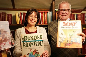 De h�ller liv i det mysiga biblioteket i Idala